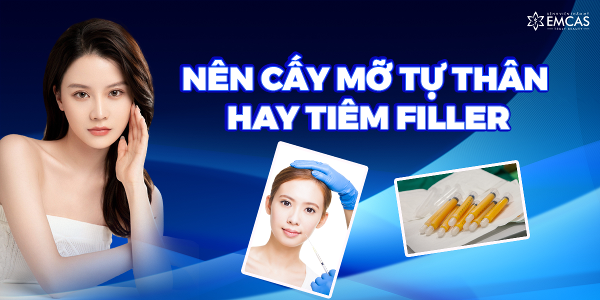 Nên Cấy Mỡ Tự Thân Hay Tiêm Filler