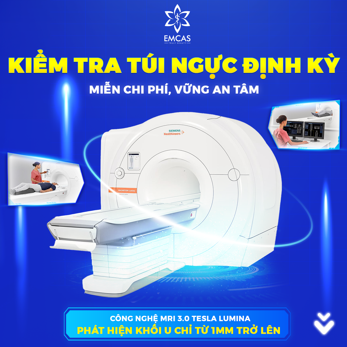 KIỂM TRA TÚI NGỰC ĐỊNH KỲ - MIỄN CHI PHÍ, VỮNG AN TÂM