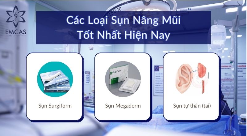 Các Loại Sụn Nâng Mũi Tốt Nhất Hiện Nay Bạn Có Thể Tham Khảo