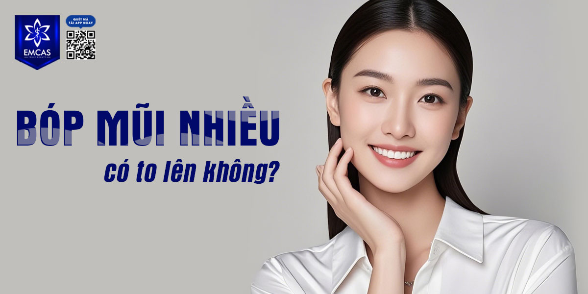 BÓP MŨI NHIỀU CÓ TO LÊN KHÔNG? [GIẢI ĐÁP]