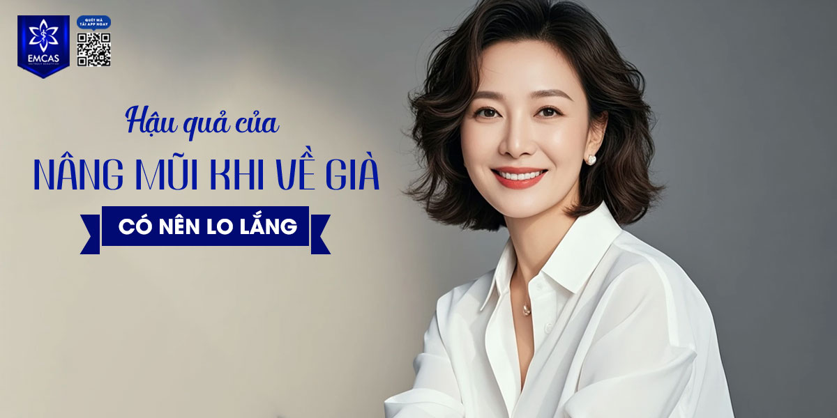 HẬU QUẢ CỦA NÂNG MŨI KHI VỀ GIÀ – CÓ NÊN LO LẮNG?