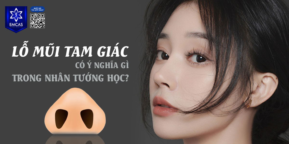 LỖ MŨI TAM GIÁC CÓ Ý NGHĨA GÌ TRONG NHÂN TƯỚNG HỌC?