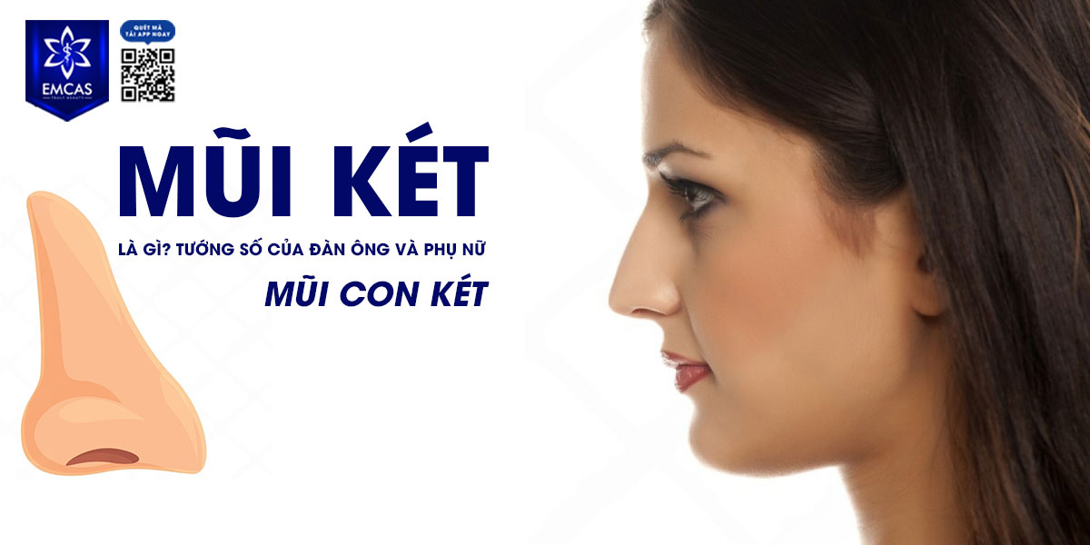 MŨI CON KÉT LÀ GÌ? TƯỚNG SỐ CỦA ĐÀN ÔNG VÀ PHỤ NỮ MŨI KÉT