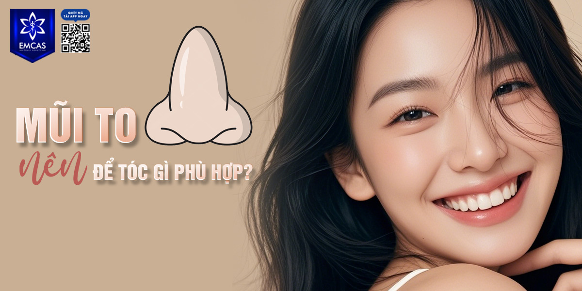 MŨI TO NÊN ĐỂ TÓC GÌ PHÙ HỢP?