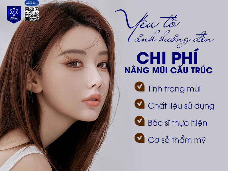 4 yếu tố ảnh hưởng đến chi phí nâng mũi cấu trúc