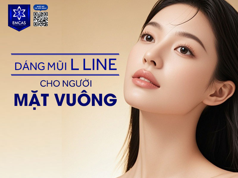 Với cấu trúc khuôn mặt có xương hàm rộng và góc cạnh, dáng mũi L line mang đến vẻ đẹp mạnh mẽ, nam tính cho nam giới và nét cá tính, hiện đại cho nữ giới.