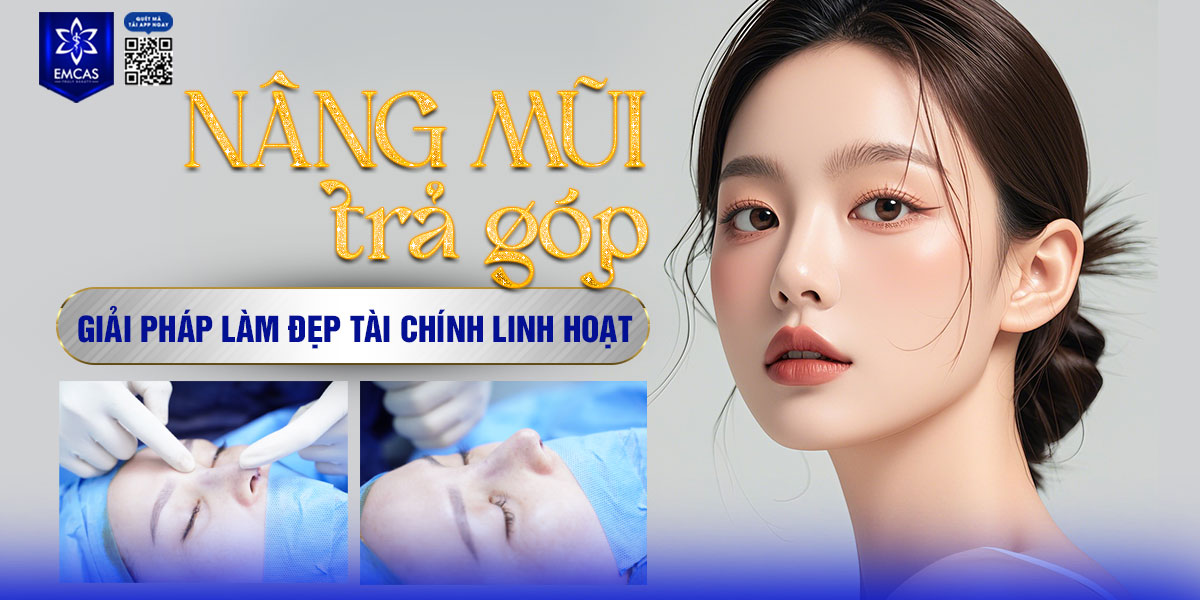 NÂNG MŨI TRẢ GÓP – GIẢI PHÁP LÀM ĐẸP TÀI CHÍNH LINH HOẠT