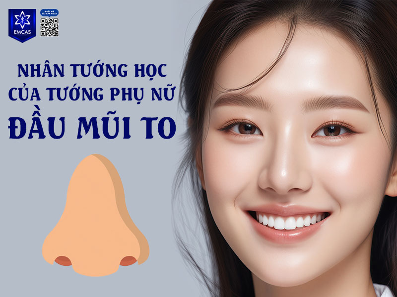 Tướng phụ nữ đầu mũi to với phần đầu mũi đầy đặn, tròn trịa thường là người sống rộng rãi, nhân hậu, có khả năng quản lý tài chính tốt