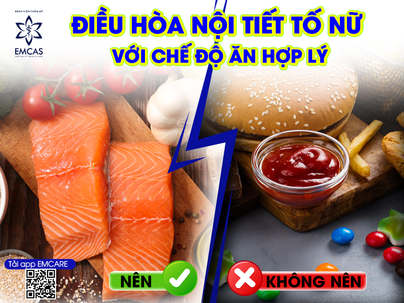 Điều Hòa Nội Tiết Tố Nữ Với Chế Độ Ăn Hợp Lý