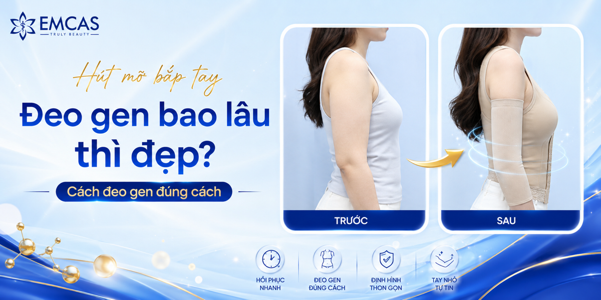 Hút mỡ bắp tay đeo gen bao lâu? Cách đeo gen đúng cách
