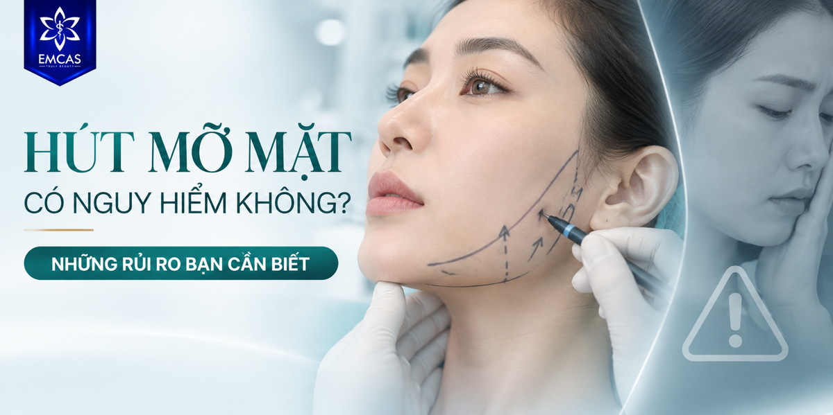 Hút mỡ mặt có nguy hiểm không? Những rủi ro bạn cần biết