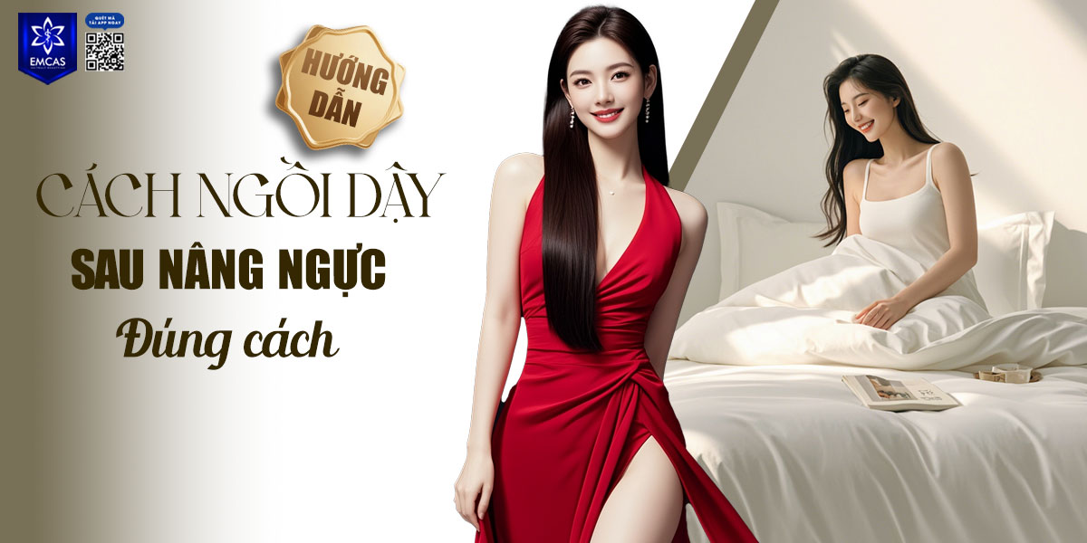 [Hướng dẫn] Cách ngồi dậy sau nâng ngực đúng cách