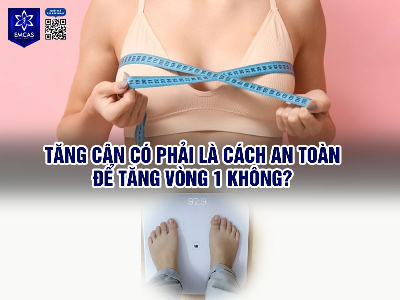 Tăng cân có thể khiến vòng 1 tăng nhẹ do mô mỡ tích tụ, nhưng không phải ai cũng thấy rõ sự thay đổi