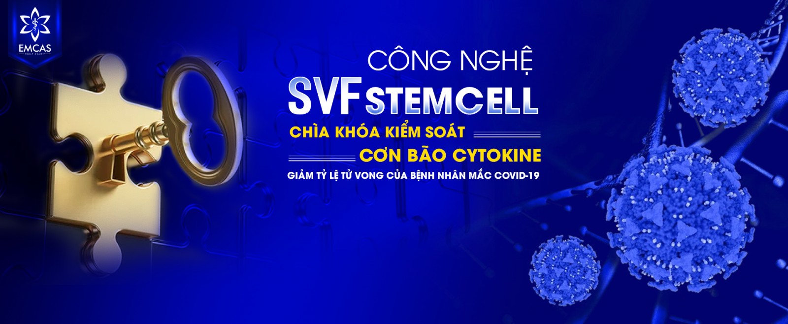 CÔNG NGHỆ SVF-STEMCELL - CHÌA KHÓA KIỂM SOÁT CƠN BÃO CYTOKINE - GIẢM TỶ LỆ TỬ VONG CỦA BỆNH NHÂN MẮC COVID-19